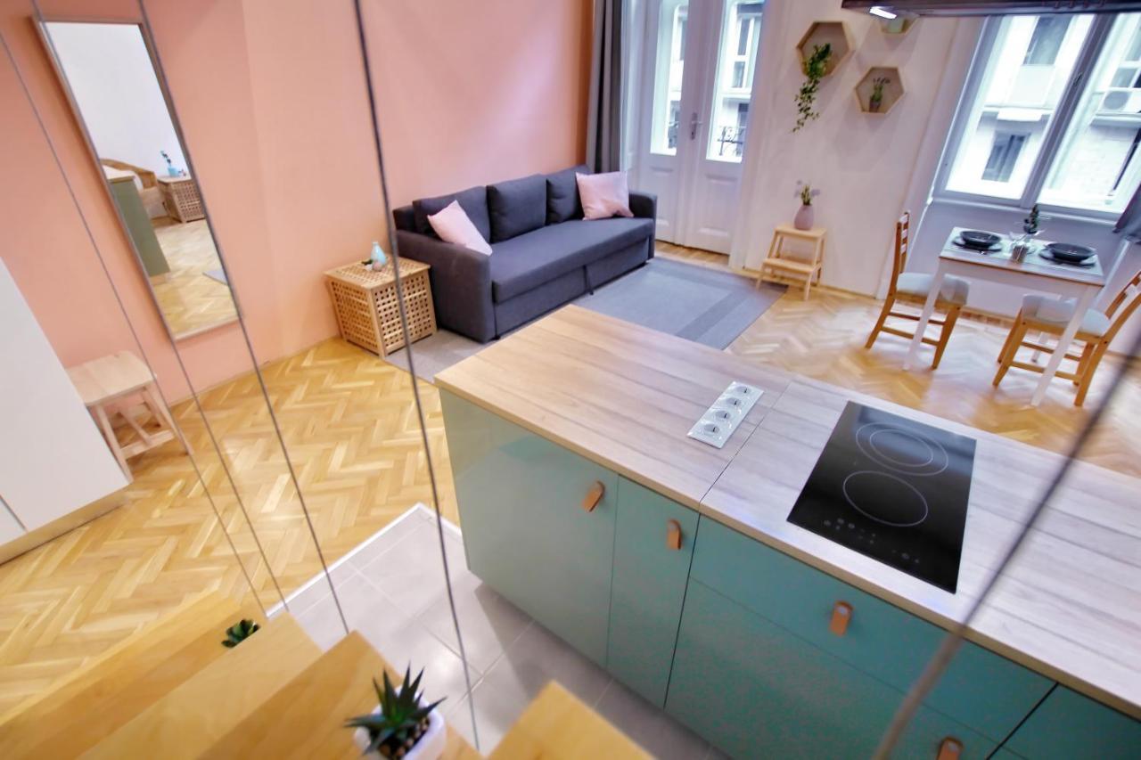 Awesome Budapest Downtown Studio W Balcony & Free Private Parking Luaran gambar